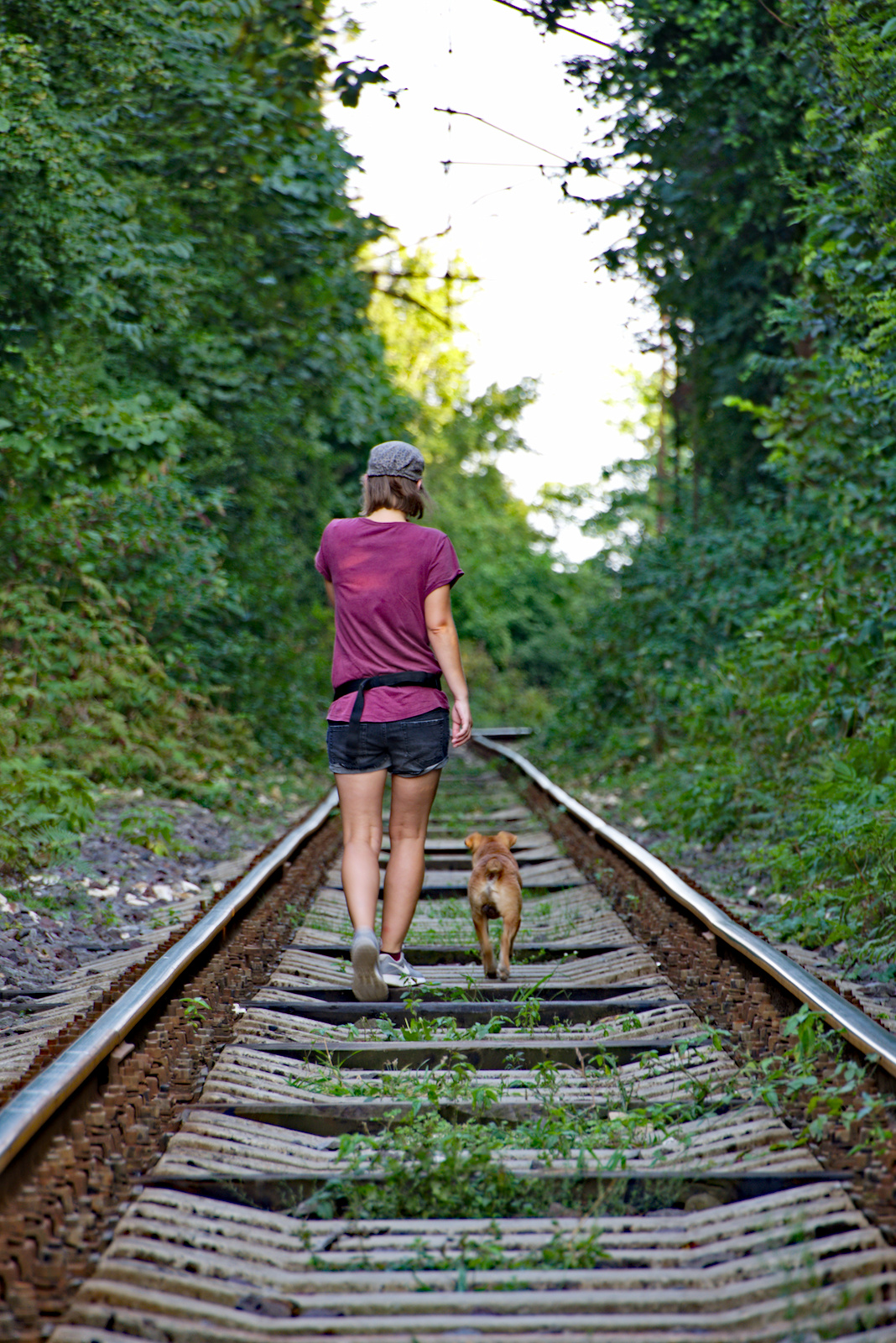 Teresa mit unserem Begleiter