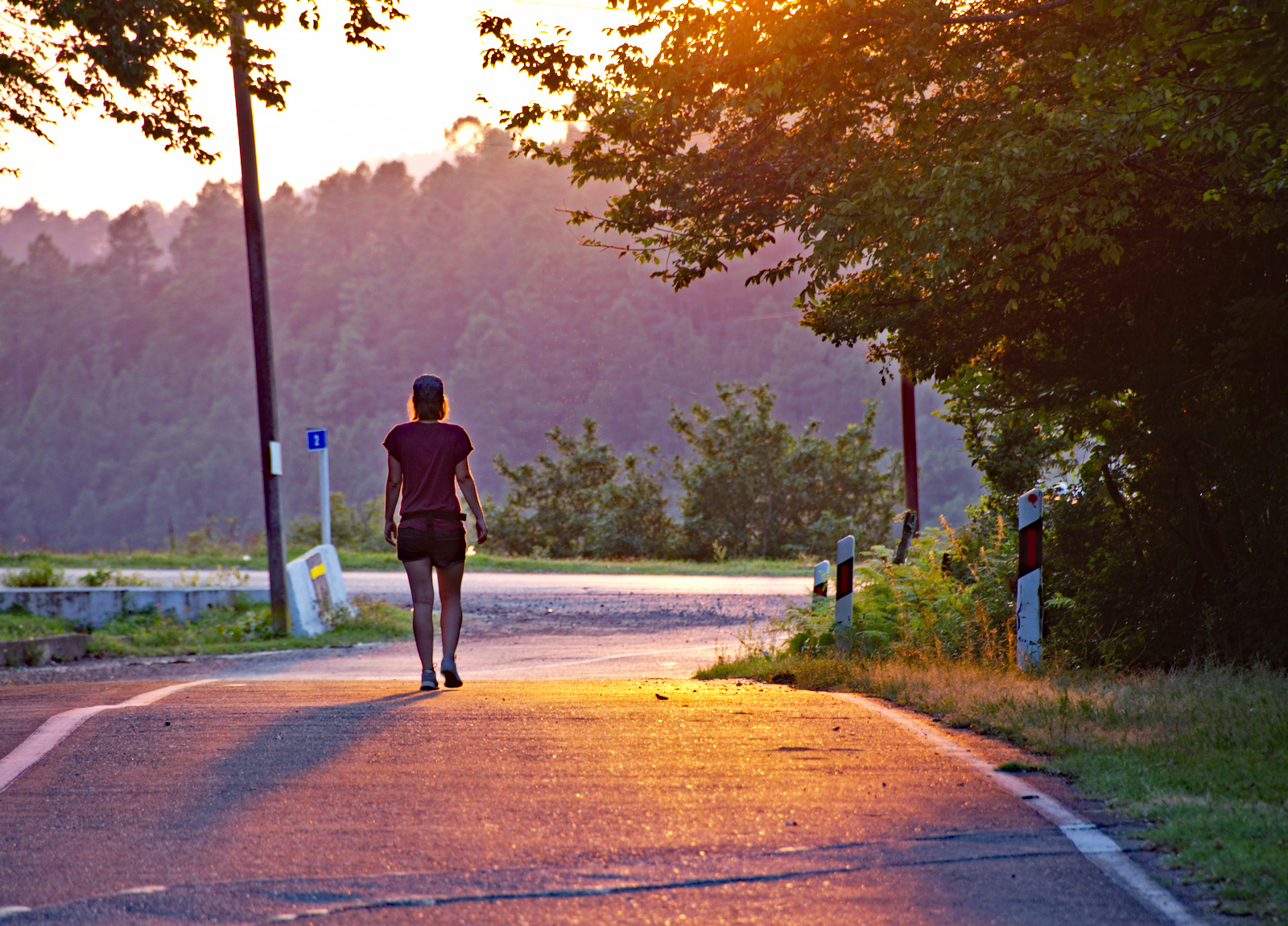 Rückweg in die Unterkunft