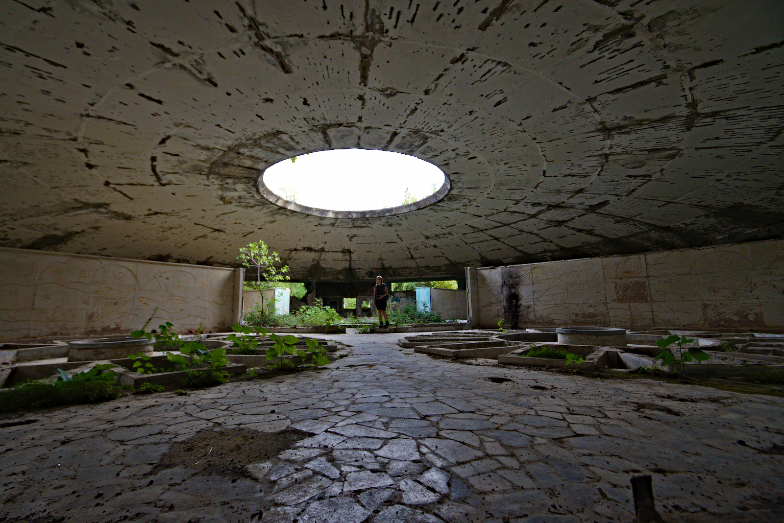 "Ufo". Wahrscheinlich für Kneipp-Behandlungen?