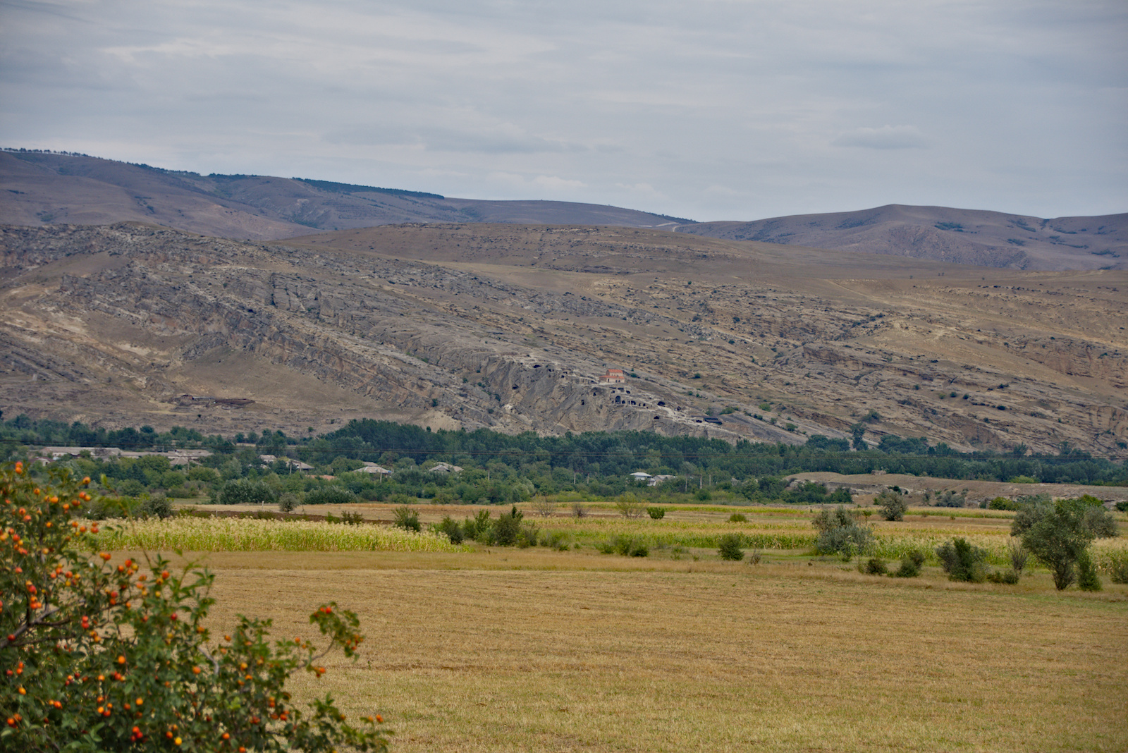 Uplistsikhe aus der Ferne