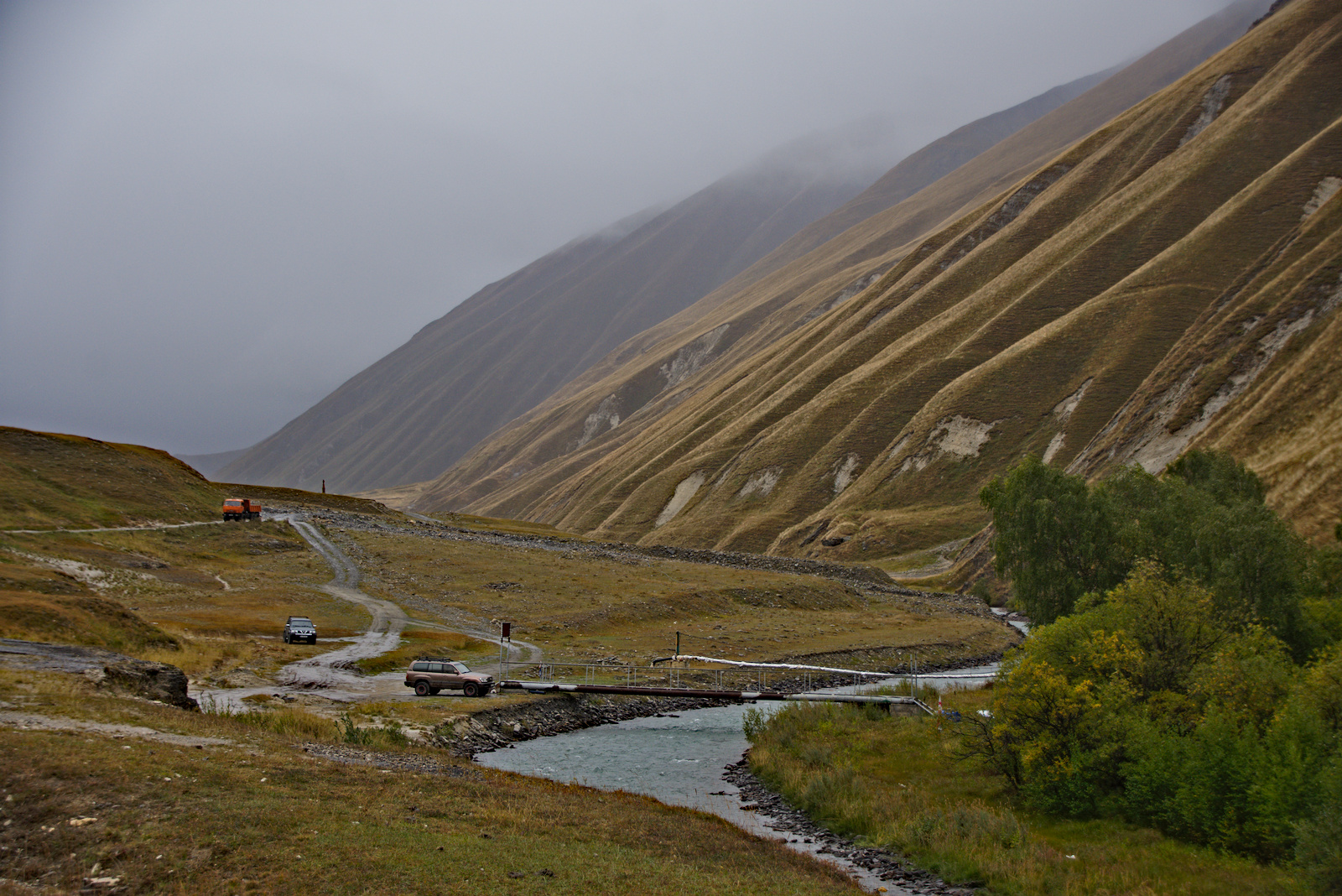 Erster Blick auf's Tal